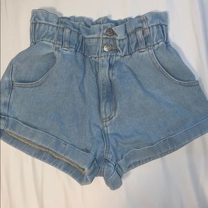 PacSun paper bag mom shorts